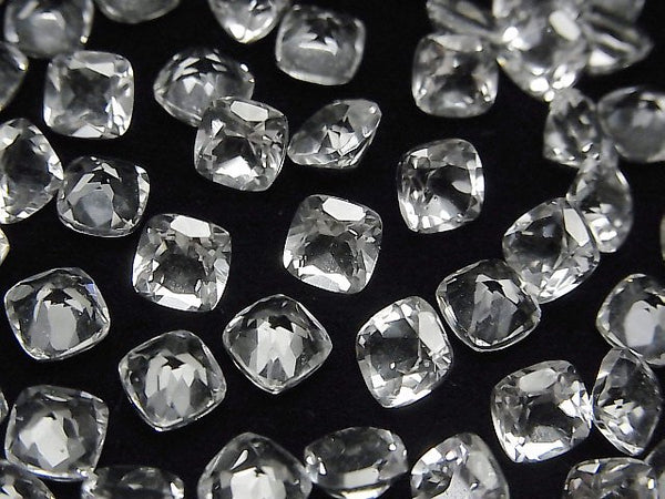 Crystal Quartz, Rectangle Gemstone Beads