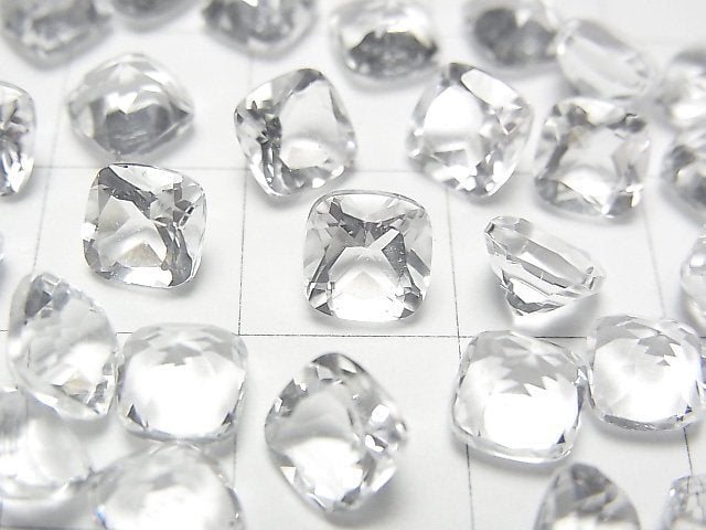 [Video] High Quality Crystal AAA Loose stone Square Faceted 6x6mm 5pcs