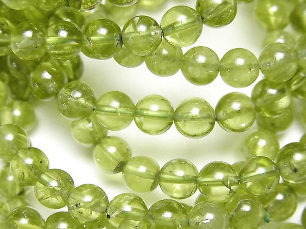 Accessories, Bracelet, Peridot, Round Gemstone Beads