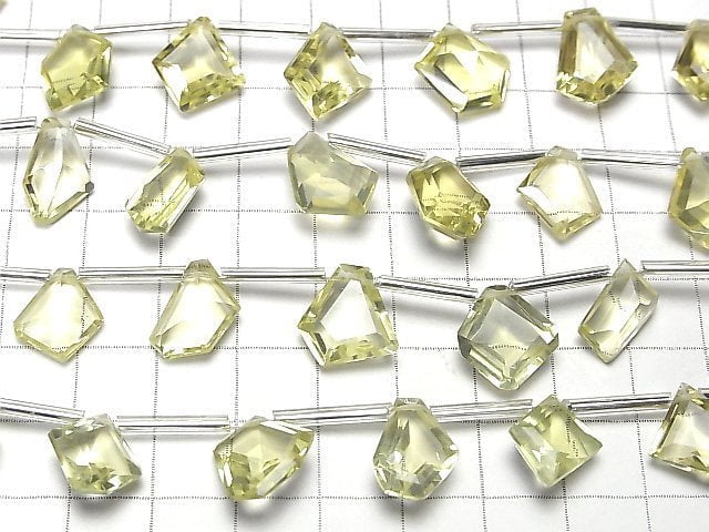 [Video] High Quality Lemon Quartz AAA Fancy Shape Cut 1strand (9pcs)