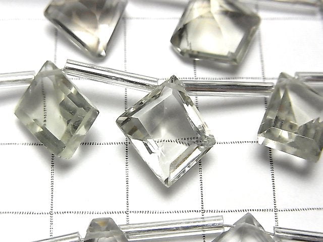 [Video] High Quality Green Amethyst AAA Fancy Shape Cut 1strand (8pcs)