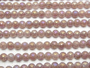 [Video] Pink Epidote 128Faceted Round 10mm Coating 1strand beads (aprx.15inch / 36cm)