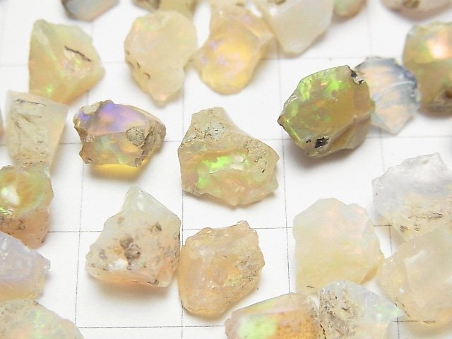 [Video] Ethiopian Opal AAA Undrilled Rough Rock [NO.1] 10pcs