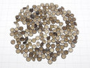 [Video] High Quality Smoky Quartz AAA Carved Round Faceted 6x6mm 5pcs