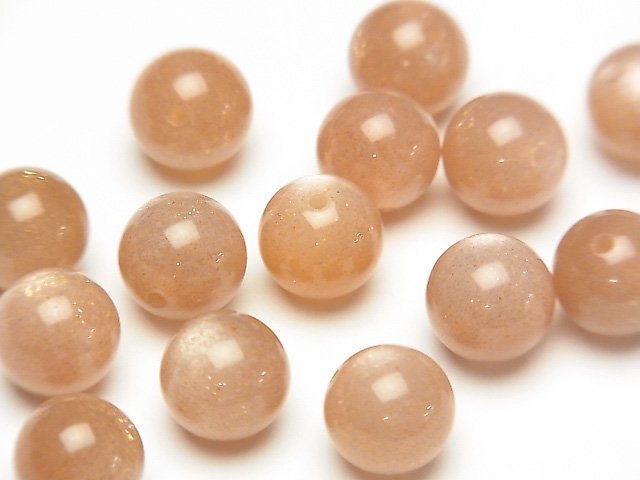 Moonstone, Round Gemstone Beads