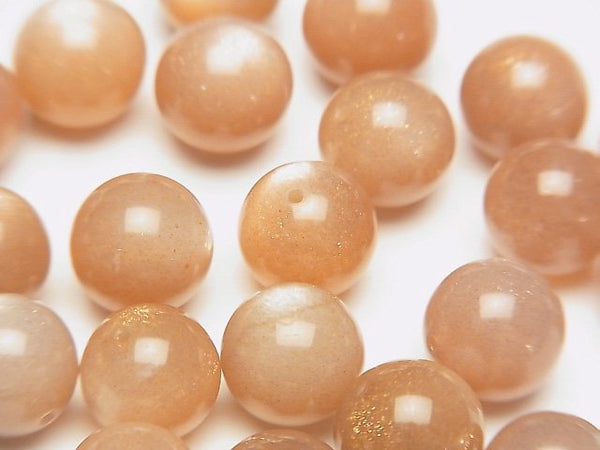 Moonstone, Round Gemstone Beads