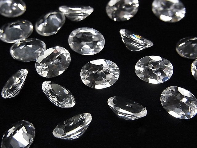 [Video] High Quality Danburite AAA Loose stone Oval Faceted 8x6mm 1pc