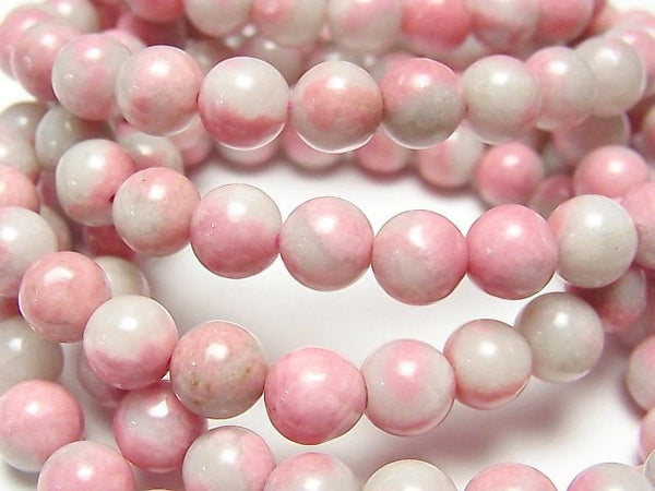 Accessories, Bracelet, Rhodonite, Round Gemstone Beads