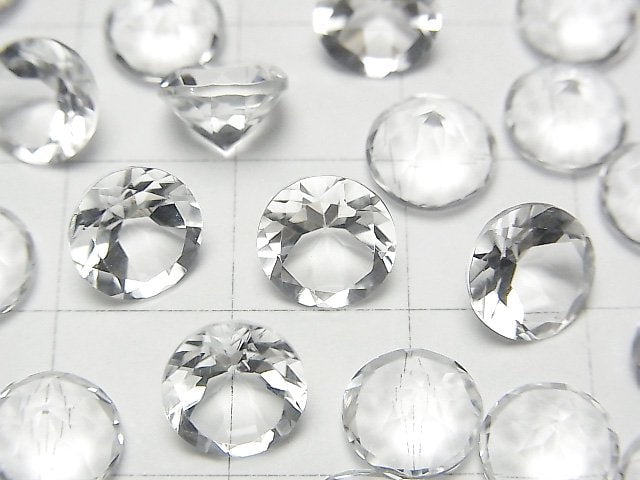 [Video] High Quality Petalite AAA Loose stone Round Faceted 8x8mm 1pc