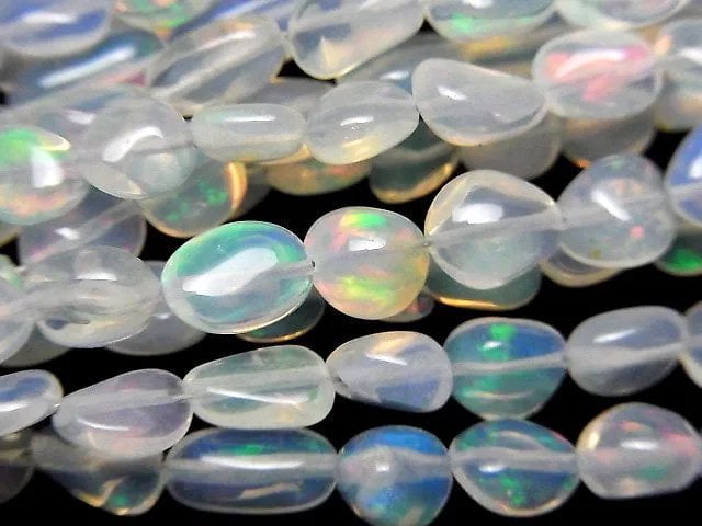 [Video]High Quality Ethiopian Opal AAA Nugget Half or 1strand beads (aprx.15inch/36cm)