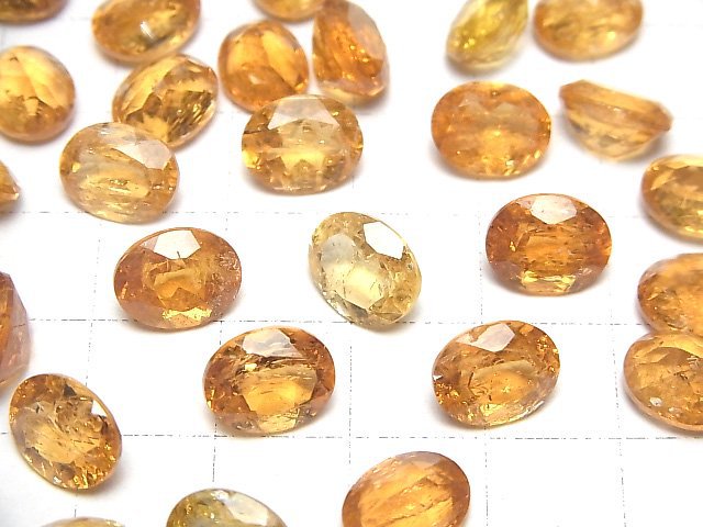 [Video]High Quality Imperial Topaz AAA- Loose stone Oval Faceted 10x8mm 2pcs