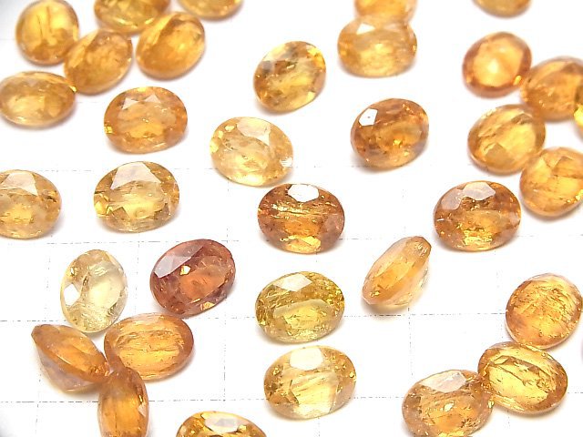 [Video]High Quality Imperial Topaz AAA- Loose stone Oval Faceted 10x8mm 2pcs