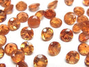 [Video]High Quality Imperial Topaz AAA- Loose stone Round Faceted 6x6mm 1pc