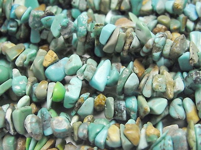 Chips, Nugget, Turquoise Gemstone Beads