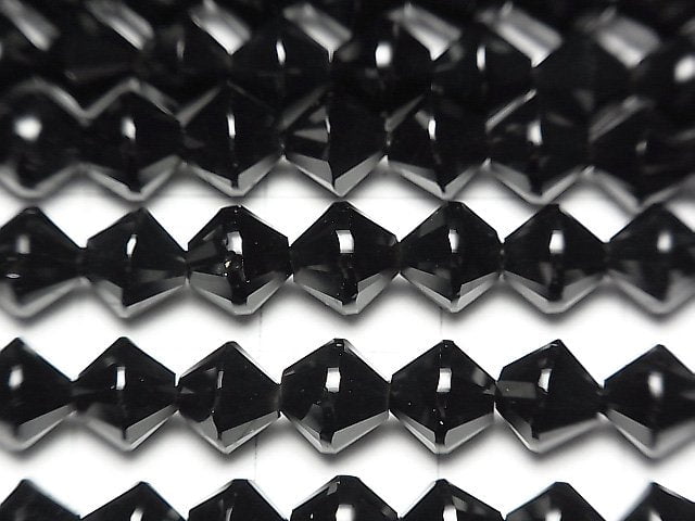 [Video] High Quality! Onyx AAA Abacus Cut 6x6x6mm 1strand beads (aprx.15inch / 36cm)