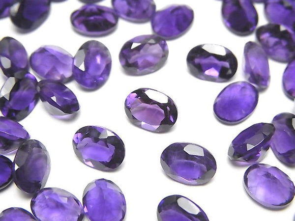 Amethyst, Oval Gemstone Beads