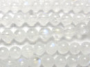 [Video] Rainbow Moonstone AA++ Round 6mm half or 1strand beads (aprx.22inch / 54cm)