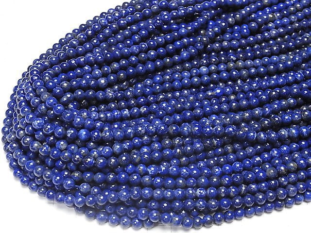 Lapislazuli AA+ Round 5mm 1strand beads (aprx.15inch/37cm)