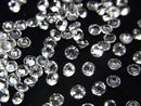 [Video]High Quality White Topaz AAA Loose stone Round Faceted 3x3mm 10pcs