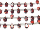 [Video] High Quality Mozambique Garnet AAA Pear Shape Faceted 7x5mm 1 Strand (18pcs)