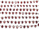 [Video] High Quality Mozambique Garnet AAA Pear Shape Faceted 7x5mm 1 Strand (18pcs)