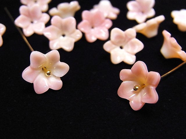 Flower, Mother of Pearl (Shell Beads) Pearl & Shell Beads