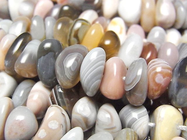 Botswana Agate, Nugget Gemstone Beads