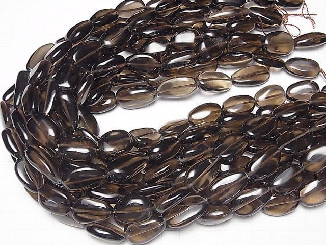 [Video]Smoky Quartz AAA Nugget half or 1strand beads (aprx.15inch/38cm)