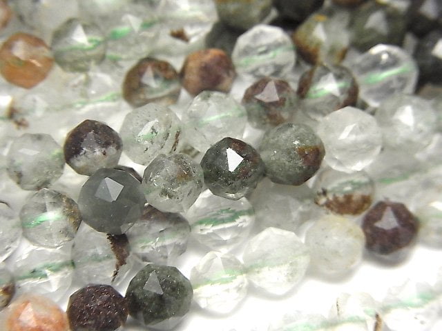 Faceted Round, Other Quartz, Star Gemstone Beads