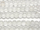 Crystal AA+ Faceted Button Rondelle 6x6x4mm half or 1strand beads (aprx.15inch / 36cm)