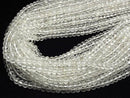 Crystal AA+ Faceted Button Rondelle 6x6x4mm half or 1strand beads (aprx.15inch / 36cm)