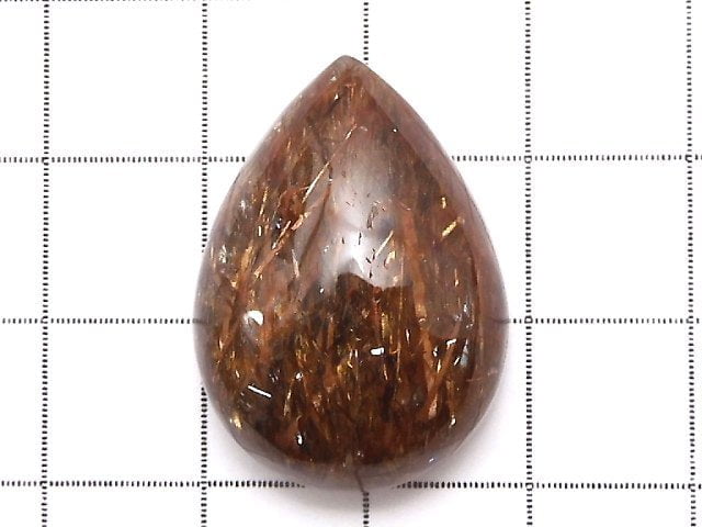 [Video] [One of a kind] Copper Rutilated Quartz Cabochon 1pc NO.5