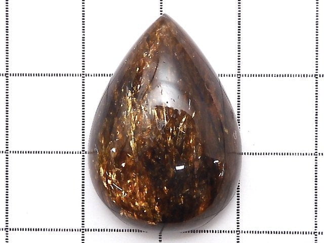 [Video] [One of a kind] Copper Rutilated Quartz Cabochon 1pc NO.6