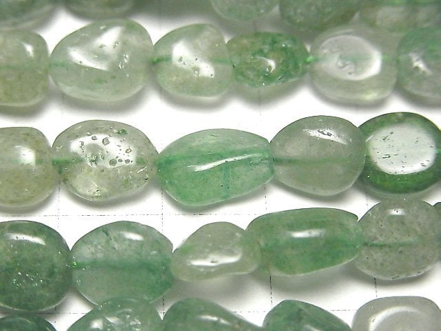 Green Aventurine Nugget 1strand beads (aprx.15inch / 36cm)