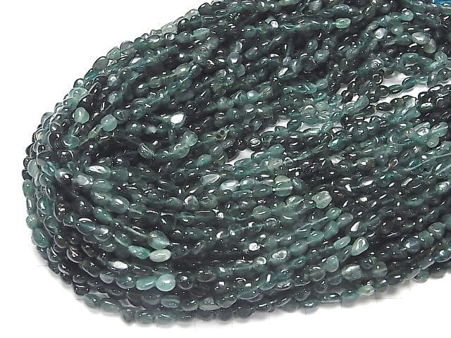 [Video]Grandidierite AA++ Small Nugget [M size] half or 1strand beads (aprx.13inch/33cm)