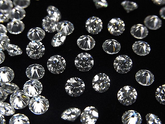 [Video] Moissanite AAA Loose stone Round Faceted 4x4mm 3pcs