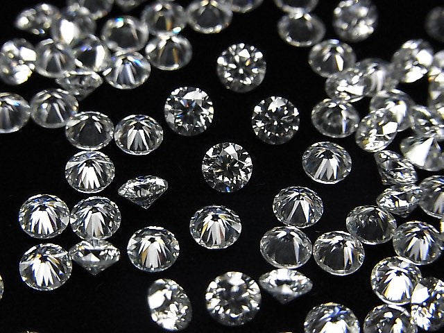 [Video] Moissanite AAA Loose stone Round Faceted 4x4mm 3pcs
