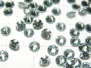 [Video] Moissanite AAA Loose stone Round Faceted 4x4mm [Blue Green] 3pcs