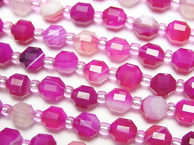 Agate, Point, Tube Gemstone Beads