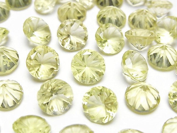 Carving, Lemon Quartz Gemstone Beads