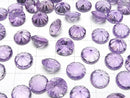 [Video] High Quality Amethyst AAA Carved Round Faceted 10x10mm 2pcs