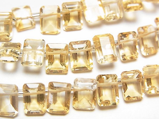 Citrine, Rectangle Gemstone Beads