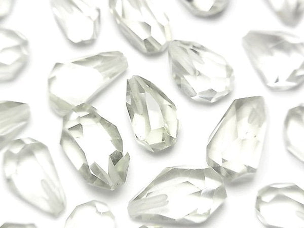 Drop, Green Amethyst Gemstone Beads