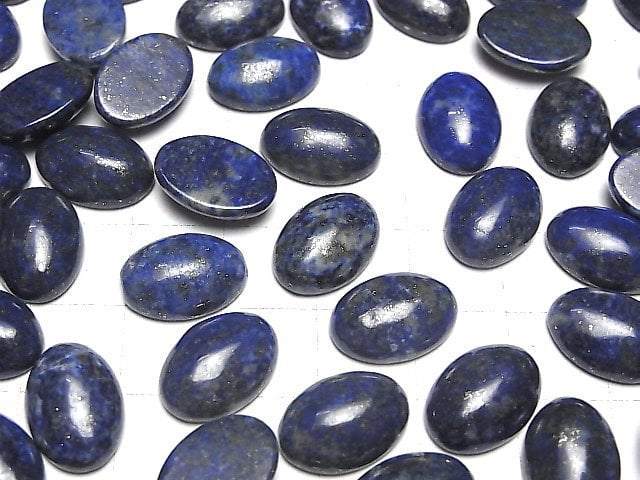 [Video] Lapis lazuli AA+ Oval Cabochon 14x10mm 4pcs