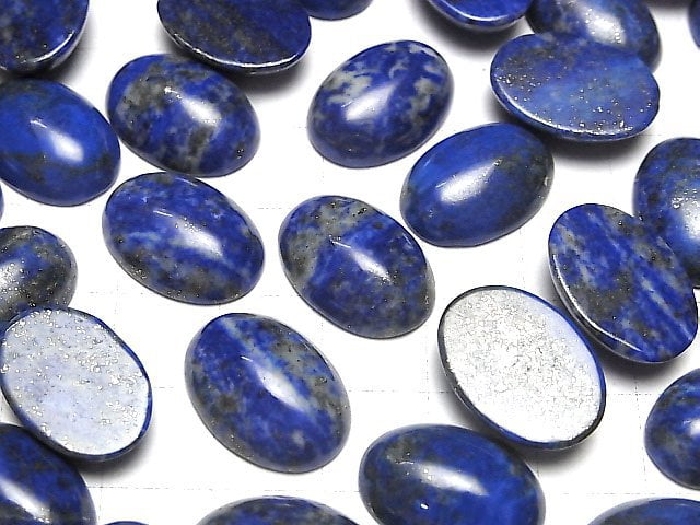 [Video] Lapis lazuli AA+ Oval Cabochon 18x13mm 4pcs