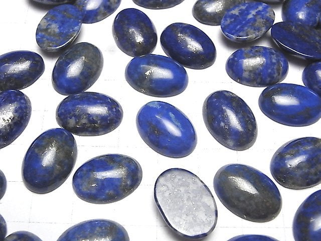 [Video] Lapis lazuli AA+ Oval Cabochon 18x13mm 4pcs