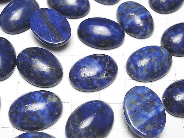 [Video] Lapis lazuli AA+ Oval Cabochon 20x15mm 3pcs