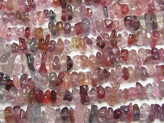 [Video] High Quality Multicolor Spinel AAA- Chips (Small Nugget) half or 1strand beads (aprx.34inch / 86cm)