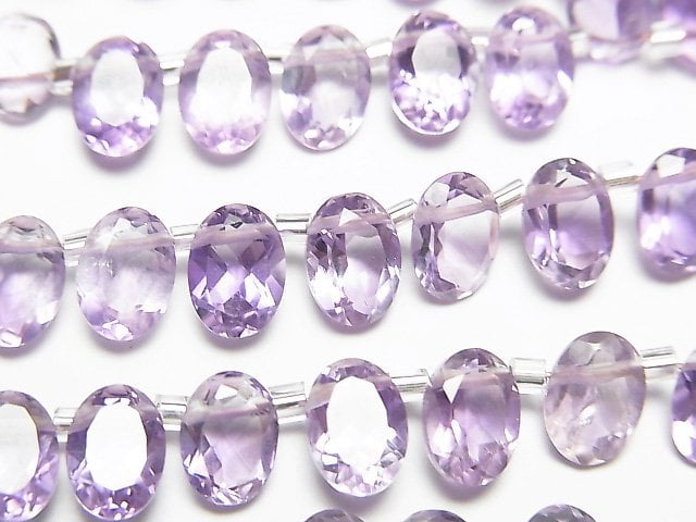 Amethyst, Oval Gemstone Beads