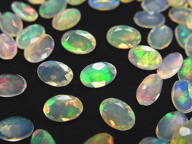 Opal, Oval Gemstone Beads